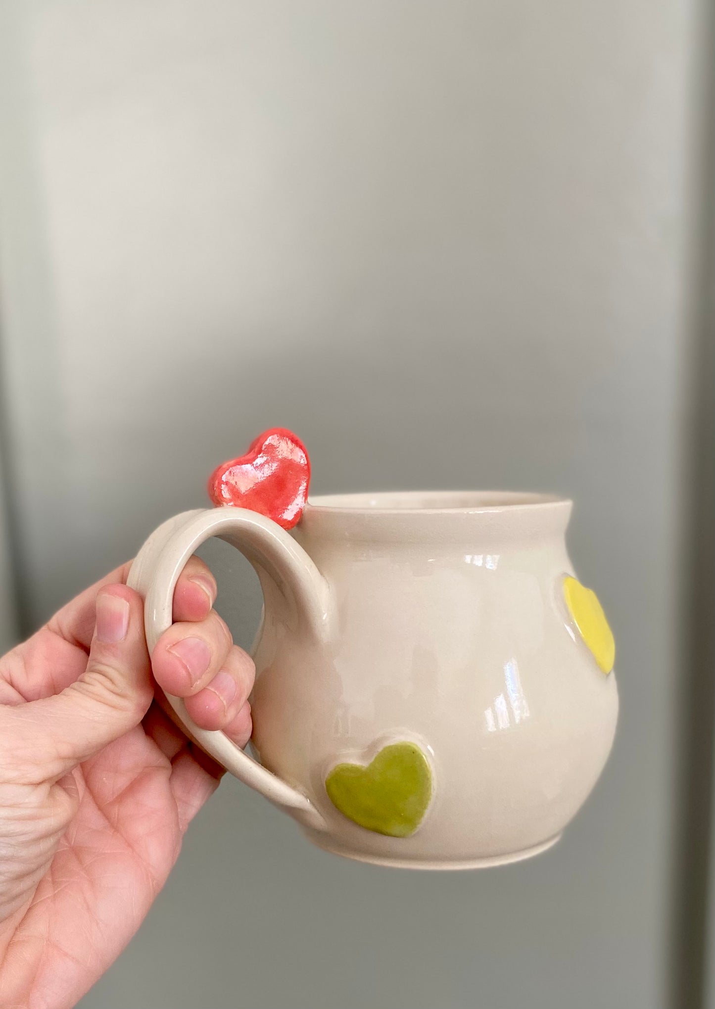 Conversation heart, large mug