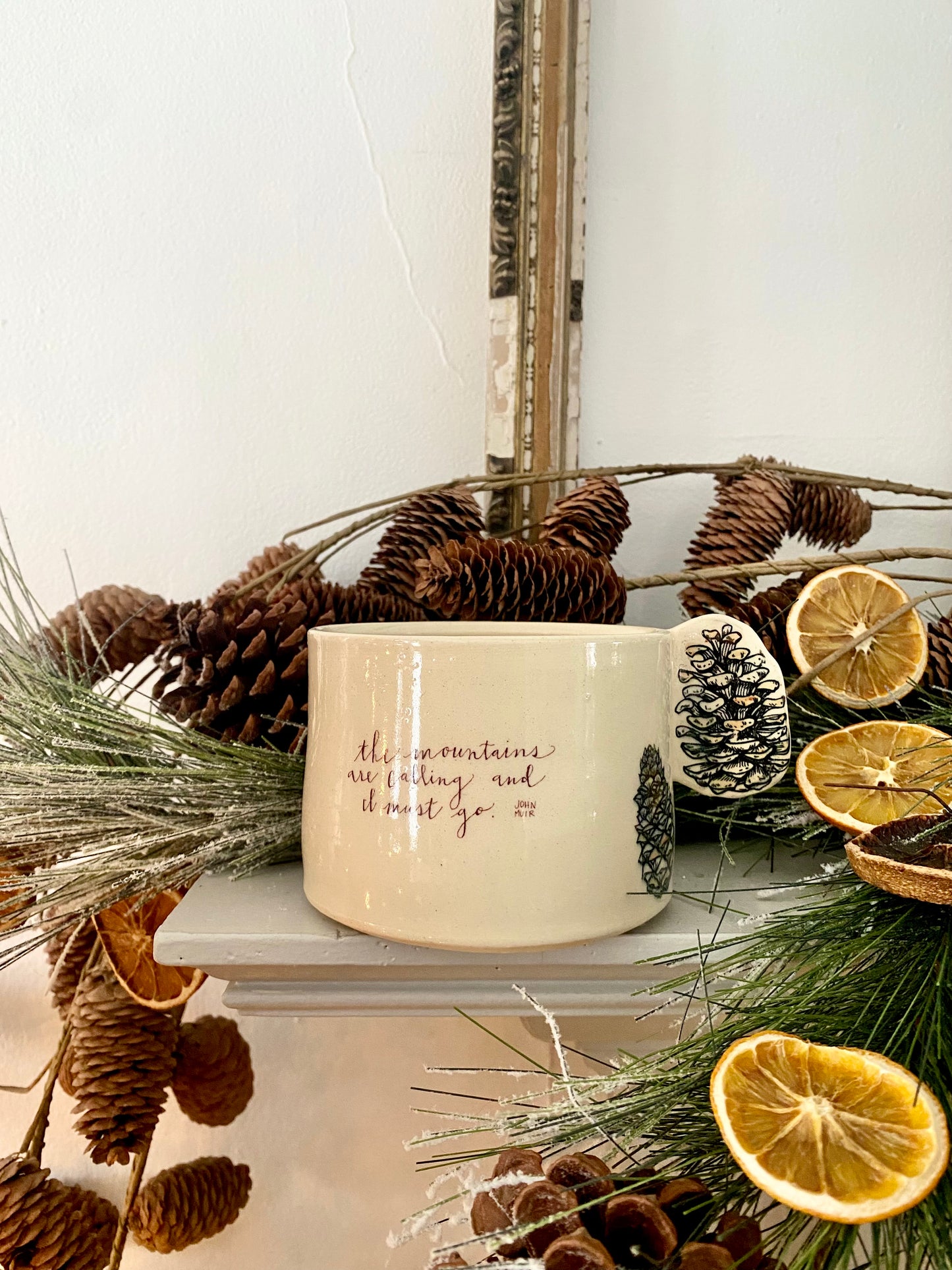 * seconds Pinecone Mug