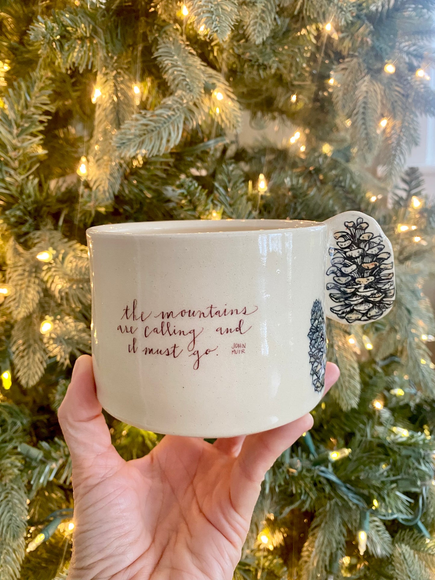 * seconds Pinecone Mug