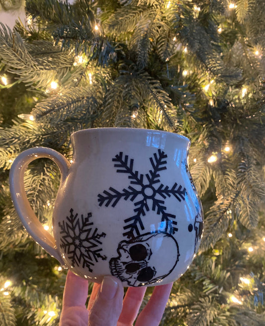 Snowflake & Skull Mug